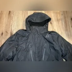 Gerry Men s Jacket Crusade 3 in 1 System Jacket 325 Size Medium Black Grey